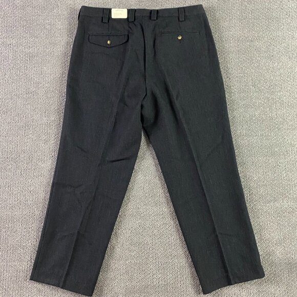 NWT Orvis Washable Wool Twill Pants Men's Size 40 Cotton Charcoal - Picture 3 of 12